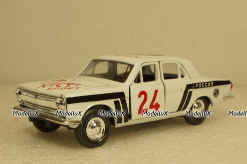 Газ-24, Волга, ралли, Агат 1:43