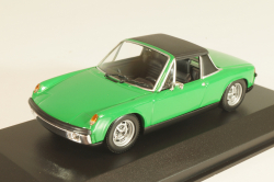 Volkswagen-Porsche 914/4 1972, green, 940065664, Maxichamps 1:43