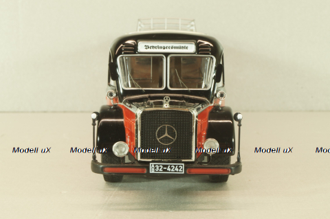 Mercedes-Benz O10000 bus 1937, red/black, 12304, Premium Classixxs 1:43 Уценка!
