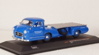 Mercedes racing Transporter, blue Wunder 1955, RAC342, IXO 1:43
