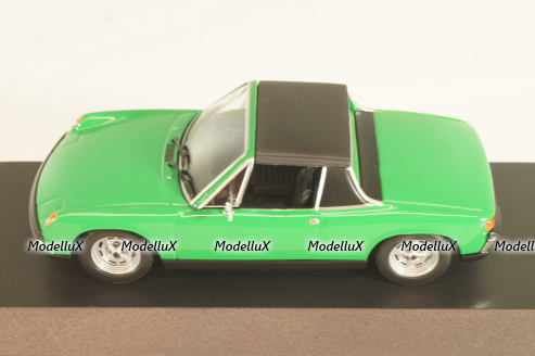 Volkswagen-Porsche 914/4 1972, green, 940065664, Maxichamps 1:43