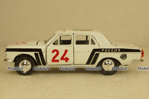 Газ-24, Волга, ралли, Агат 1:43