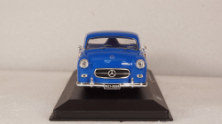 Mercedes racing Transporter, blue Wunder 1955, RAC342, IXO 1:43