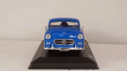 Mercedes racing Transporter, blue Wunder 1955, RAC342, IXO 1:43