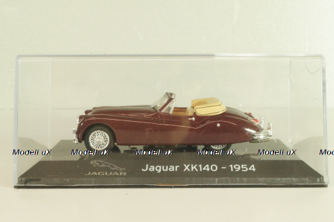 Jaguar XK 140 1954, brown, Altaya 1:43 Уценка!