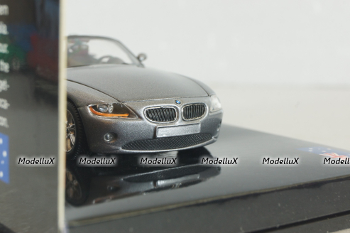 BMW Z4 roadster (E85) 2002, grey, "Flavours of Asia", 80420393159, Minichamps 1:43