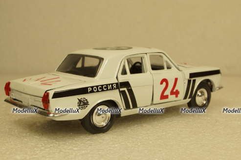 Газ-24, Волга, ралли, Агат 1:43