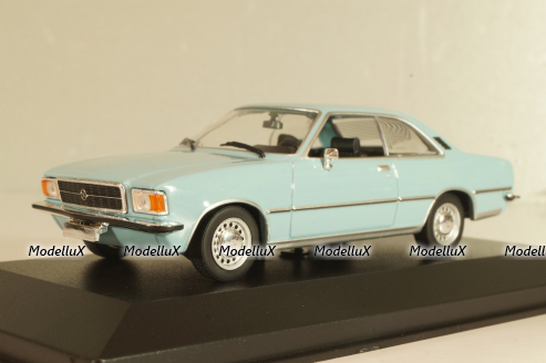 Opel Record D Coupe 1962, blue, 940044021, Maxichamps 1:43