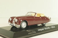 Jaguar XK 140 1954, brown, Altaya 1:43 Уценка!