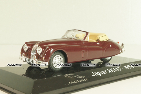 Jaguar XK 140 1954, brown, Altaya 1:43 Уценка!