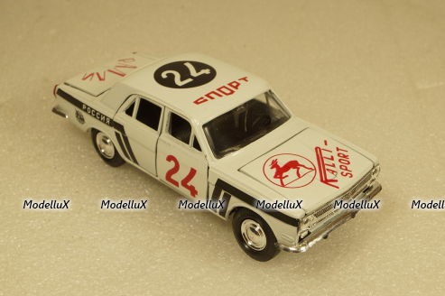 Газ-24, Волга, ралли, Агат 1:43