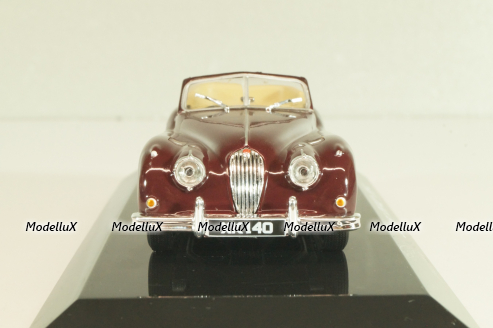 Jaguar XK 140 1954, brown, Altaya 1:43 Уценка!