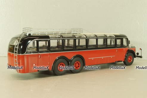 Mercedes-Benz O 10000 bus 1937, red/black, 12304, Premium Classixxs 1:43 Уценка!