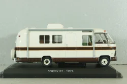 Airstream Argosy 24 camper van 1975, white, HPC041, Hachette Passion Camping-Cars #41 1:43