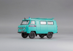 Уаз-450А, Милиция с интерьером г. Запорожье, УССР 1963 г., 145022, DiP Models 1:43