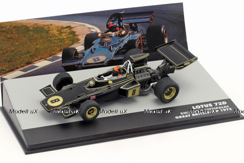 Lotus 72D #8, E.Fittipaldi, GP Great Britain 1972, Altaya 1:43