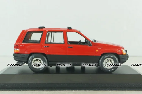 Jeep Grand Cherokee, red, 430149662, Minichamps 1:43