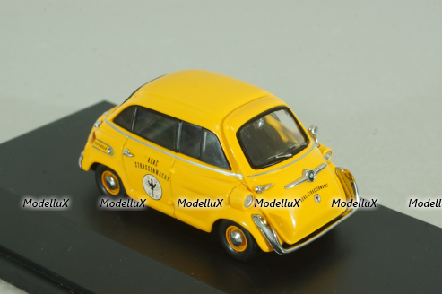 BMW 600 ADAC 1957, yellow, 02344, Schuco 1:43