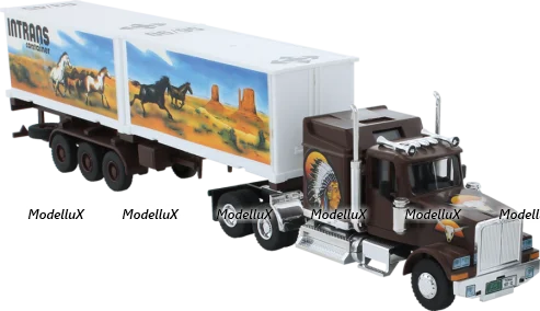 Сборная модель Western Star Intrans Container MS25, 0107-25, Monti System 1:48