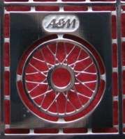 Фототравление Имитация спицованных колес №1 (никелирование), EM-178, 1:43