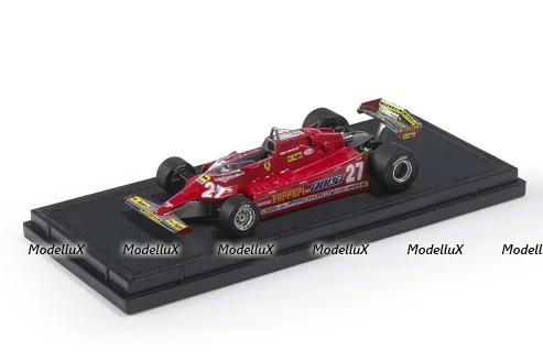 Ferrari 126 CX 1981 #27 Gilles Villeneuve, GP43-24A, GP Replicas 1:43