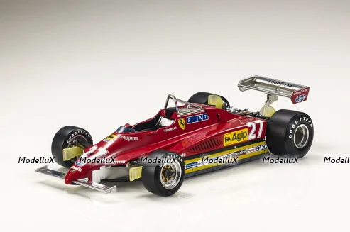 Ferrari 126 C2 1982 Gilles Villeneuve, GP19A, GP Replicas 1:18