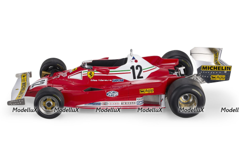 Ferrari 312 T2 1978 #12 Gilles Villeneuve, GP14H, GP Replicas 1:18