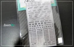Subaru логотип, металлический, самоклеющийся, ZoomOn 1:24/1:43/1:64