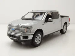 Ford F-150 Limited Crew Cab silver, MotorMax 1:24
