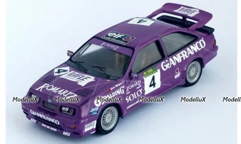 Ford Sierra Cosworth RS 500, No.4, Macau, 1992, C.Rodrigues, Trofeu 1:43