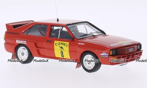 Audi Quattro A2, No.8, Campeonato Espana Ralys Tierra, 1988, C.Aldecoa/M.Inunciaga, Trofeu 1:43