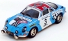 Alpine Renault A110, No.3, Rally Ypern, 1974, J.P.Nicolas/C.Delferrier, Trofeu 1:43