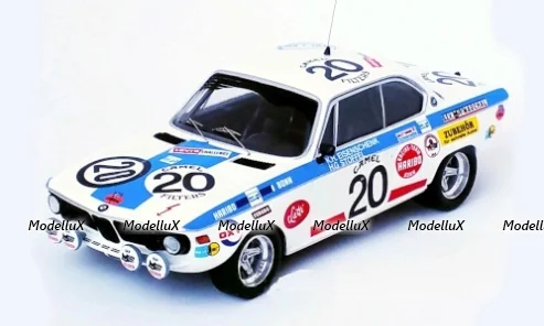 BMW 2800 CS, No.20, 24h Spa, K-H.Eisenschenk/H-G.Stoffel 1971, Trofeu 1:43