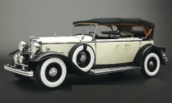Ford Lincoln KB 1932 black/white, SUN6163, SunStar 1:18