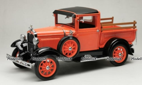 Ford Model A Pick Up 1931 orange/black, SUN6116, SunStar 1:18