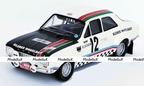 Ford Escort MK1 RS 1600, RHD, No.12, Rallye Monte Carlo, C.Scalater/J.Davenport 1973, Trofeu 1:43