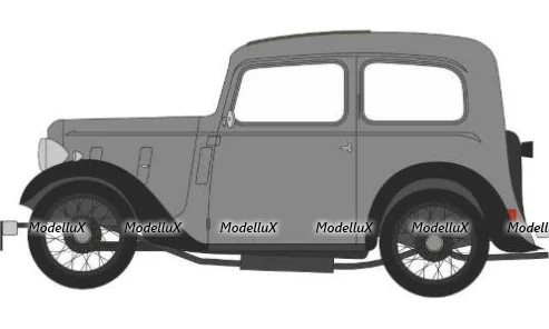 Austin Ruby grey/black, Oxford 1:43