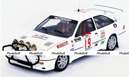 Ford Sierra RS Cosworth No.19 Rallye WM, Safari Rallye, J.Hellier/D.Williamson 1987, Trofeu 1:43