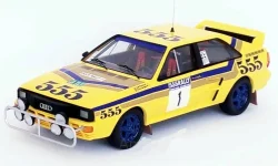 Audi quattro, No.1, 555, Rallye Hong Kong - Peking, S.Blomqvist/B.Berglund 1986, Trofeu 1:43