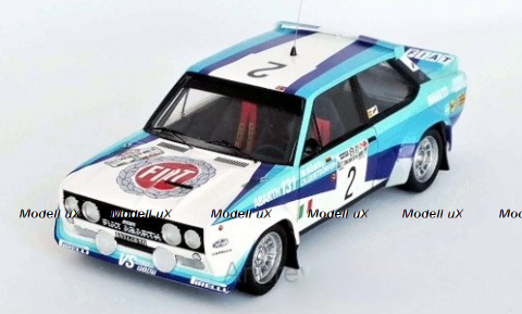 Fiat 131 Abarth N.2 Röhrl Argentine 1980, Trofeu 1:43