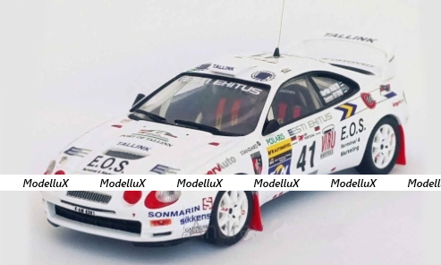 Toyota Celica GT Four (ST205), No.41, Rallye WM, Rallye Portugal, M.Martin/T.Kitsing 1998, Trofeu 1:43