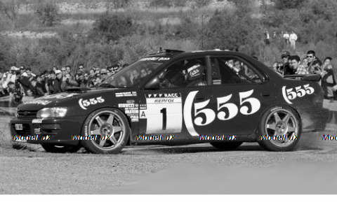 Subaru Impreza 555 #1 M.Colin/ R. Derek winner rally Catalunya 1996, SUN5516, SunStar 1:18