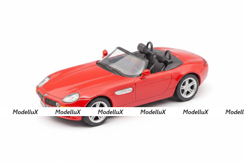 BMW Z8 1999, red, Суперкары, лучшие Автомобили Мира #8, Deagostini 1:43