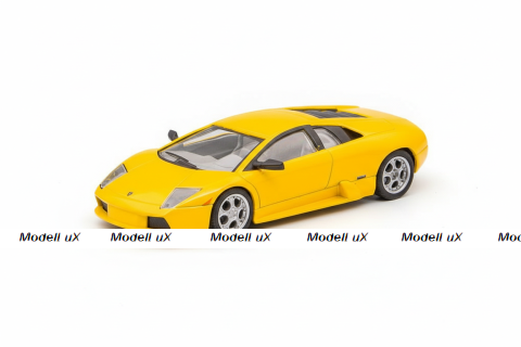 Lamborghini Murcielago 2001, yellow, Суперкары, лучшие Автомобили Мира #9, Deagostini 1:43