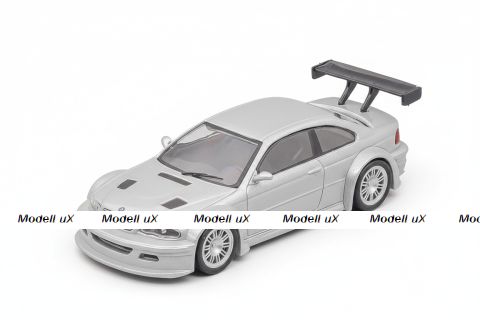 BMW M3 GTR (E46) 2001, silver, Суперкары, лучшие Автомобили Мира #71, Deagostini 1:43