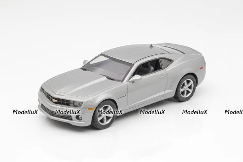 Chevrolet Camaro SS 2009, grey, Суперкары, лучшие Автомобили Мира #58, Deagostini 1:43