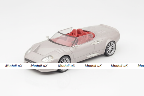 Spyker C12 Spyder 2008, silver, Суперкары, лучшие Автомобили Мира #27, Deagostini 1:43