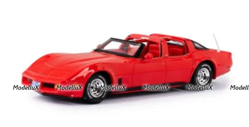 Chevrolet Corvette America open 4 door 1980, Red, EMUS43010A, ESVAL Model 1:43