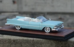 Imperial Crown Convertible Open top 1959 Normandy Blue, GLM Models 1:43