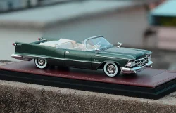Imperial Crown Convertible Open top 1959 Sherwood Green Metallic, GLM Models 1:43